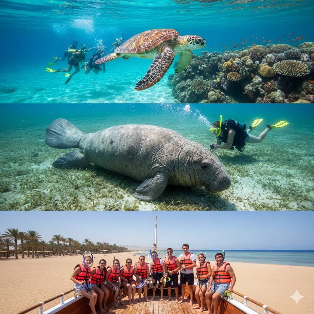 Abu Dabbab Bay: Sea Turtles & Dugong Snorkeling