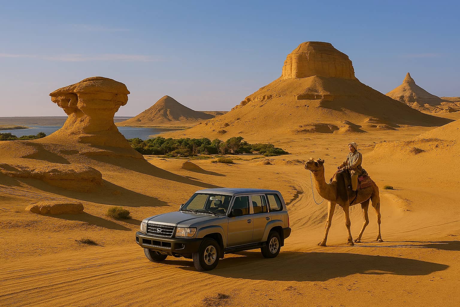 Fayoum Oasis & Wadi El Hitan 4x4 Safari