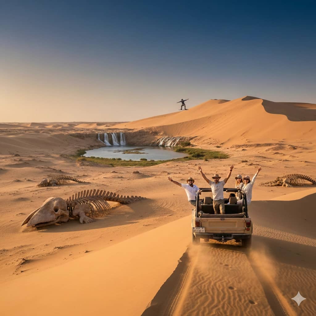 Fayoum Oasis & Wadi El Hitan Jeep Safari