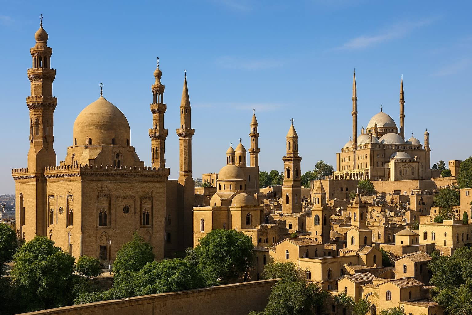  Old Cairo & Saladin Citadel & Religious Complex Tour