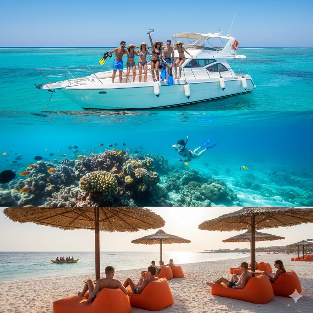 Private Snorkeling Boat Trip to Giftun Island